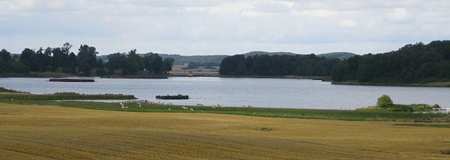 Swedish lake that has been restored