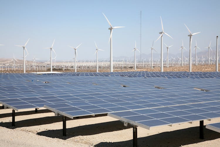 Desert Sunlight solar farm, California (capacity of 550MW) one the world’s largest solar parks.